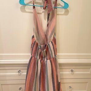Striped colorful sundress size small!